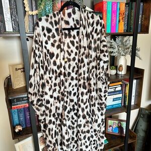 Leopard Print Cardigan